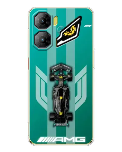 Чехол для ZTE Nubia Neo 3 с картинкой «Mercedes AMG Petronas»