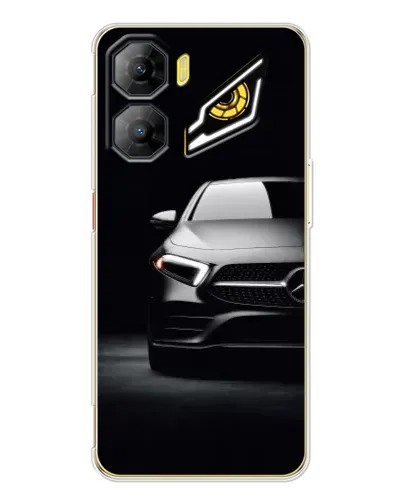 Чехол для ZTE Nubia Neo 3 с картинкой «Свет фар Mercedes»