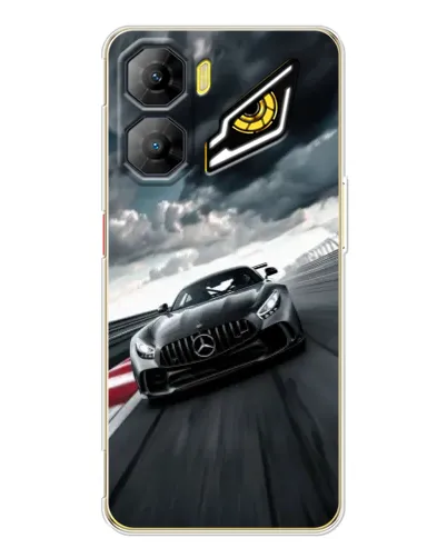 Чехол для ZTE Nubia Neo 3 с картинкой «Гоночный Mercedes AMG»