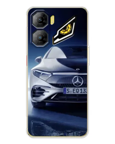 Чехол для ZTE Nubia Neo 3 с картинкой «Mercedes EQ — будущее»