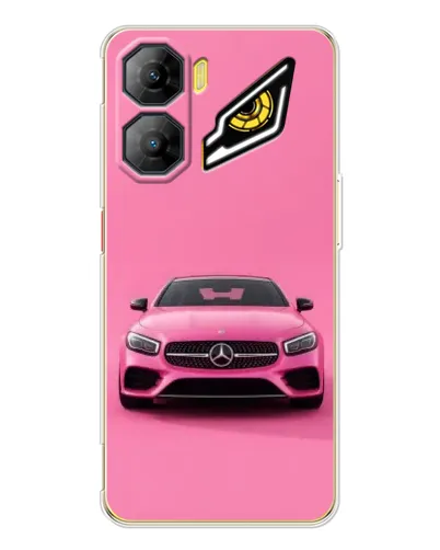 Чехол для ZTE Nubia Neo 3 с картинкой «Розовый Mercedes AMG» Чехол для ZTE Nubia Neo 3 с картинкой «Розовый Mercedes AMG»