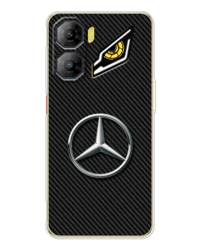 Чехол для ZTE Nubia Neo 3 с картинкой «Карбоновый Mercedes стиль» Чехол для ZTE Nubia Neo 3 с картинкой «Карбоновый Mercedes стиль»