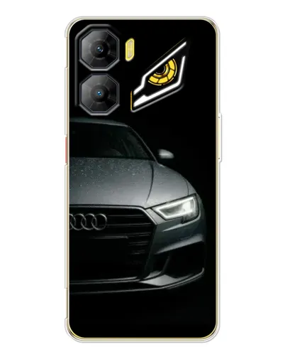 Чехол для ZTE Nubia Neo 3 с картинкой «Audi — детализация кузова»