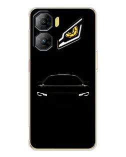 Чехол для ZTE Nubia Neo 3 с картинкой «Взгляд Audi в темноте»