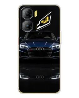 Чехол для ZTE Nubia Neo 3 с картинкой «Audi — ночное отражение»