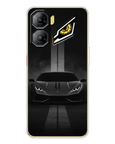 Чехол для ZTE Nubia Neo 3 с картинкой «Lamborghini симметрия дорог»