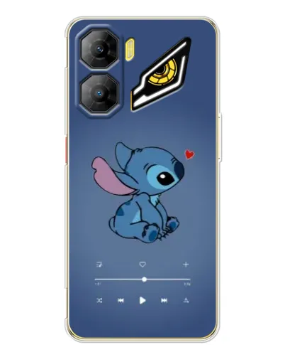 Чехол для ZTE Nubia Neo 3 с картинкой «Музыкальный Stitch» Чехол для ZTE Nubia Neo 3 с картинкой «Музыкальный Stitch»