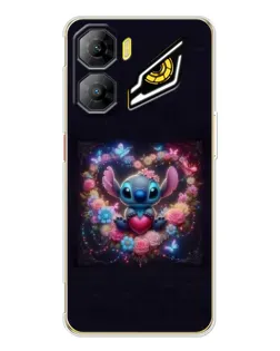 Чехол для ZTE Nubia Neo 3 с картинкой «Stitch в цветах» Чехол для ZTE Nubia Neo 3 с картинкой «Stitch в цветах»