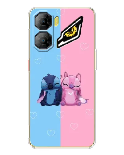 Чехол для ZTE Nubia Neo 3 с картинкой «Stitch и Angel Love» Чехол для ZTE Nubia Neo 3 с картинкой «Stitch и Angel Love»