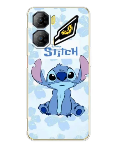 Чехол для ZTE Nubia Neo 3 с картинкой «Stitch среди цветов» Чехол для ZTE Nubia Neo 3 с картинкой «Stitch среди цветов»