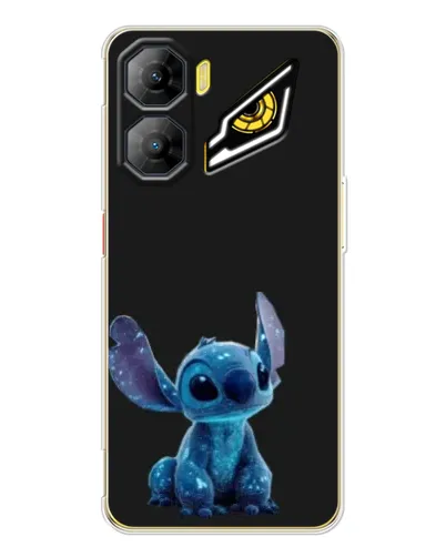 Чехол для ZTE Nubia Neo 3 с картинкой «Стич на черном» Чехол для ZTE Nubia Neo 3 с картинкой «Стич на черном»