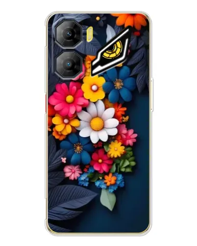 Чехол для ZTE Nubia Neo 3 с картинкой «Цветочная феерия»