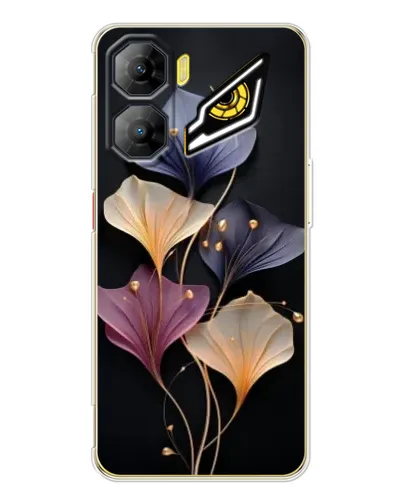 Чехол для ZTE Nubia Neo 3 с картинкой «Лиловые цветы грации»