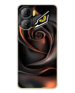 Чехол для ZTE Nubia Neo 3 с картинкой «Шелковая черная роза»
