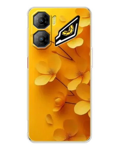 Чехол для ZTE Nubia Neo 3 с картинкой «Золотые лепестки»
