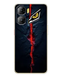 Чехол для ZTE Nubia Neo 3 с картинкой «Kрасная лавовая трещина»