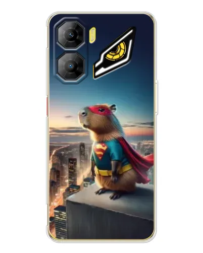 Чехол для ZTE Nubia Neo 3 с картинкой «Капи-мен супергерой» Чехол для ZTE Nubia Neo 3 с картинкой «Капи-мен супергерой»
