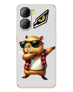 Чехол для ZTE Nubia Neo 3 с картинкой «Капибара рэпер даб» Чехол для ZTE Nubia Neo 3 с картинкой «Капибара рэпер даб»