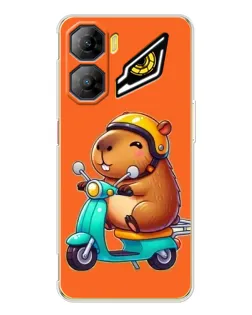 Чехол для ZTE Nubia Neo 3 с картинкой «Капибара на скутере» Чехол для ZTE Nubia Neo 3 с картинкой «Капибара на скутере»