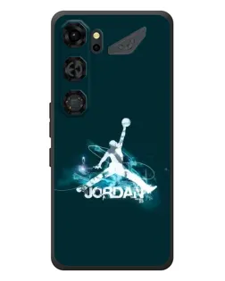 Чохол для ZTE Nubia Neo 5 GT 5G з картинкою «Jordan Blue Fire»