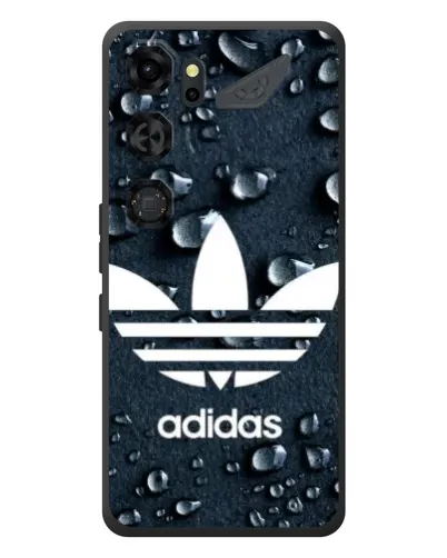 Чехол для ZTE Nubia Neo 5 GT 5G с картинкой «Adidas Trefoil Blue»