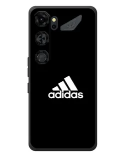 Чехол для ZTE Nubia Neo 5 GT 5G с картинкой «Черная классика Adidas»