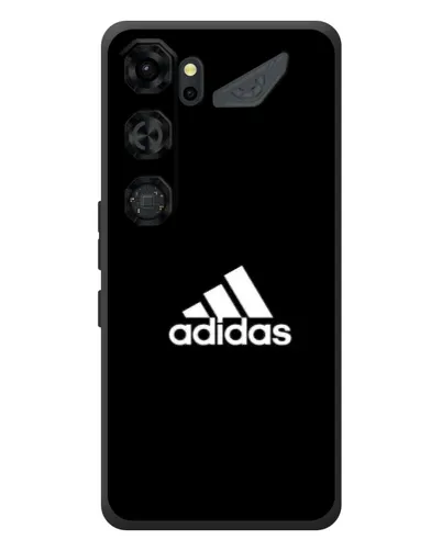 Чехол для ZTE Nubia Neo 5 GT 5G с картинкой «Черная классика Adidas»