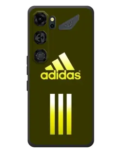 Чехол для ZTE Nubia Neo 5 GT 5G с картинкой «Оливковый градиент Adidas»
