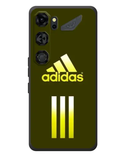Чехол для ZTE Nubia Neo 5 GT 5G с картинкой «Оливковый градиент Adidas»