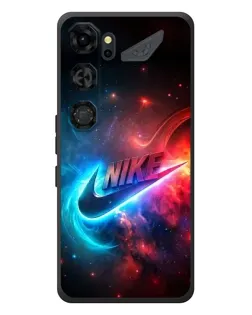 Чохол для ZTE Nubia Neo 5 GT 5G з картинкою «Вогняний логотип Nike»