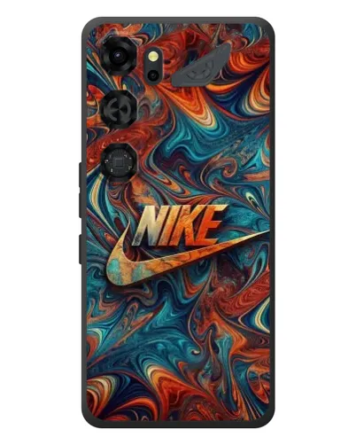 Чехол для ZTE Nubia Neo 5 GT 5G с картинкой «Nike в абстракции»