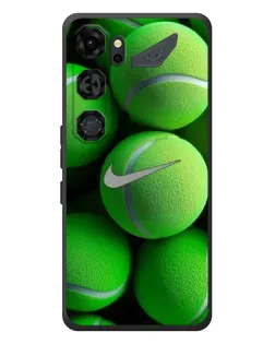 Чохол для ZTE Nubia Neo 5 GT 5G з картинкою «Тенісні м'ячі Найк»