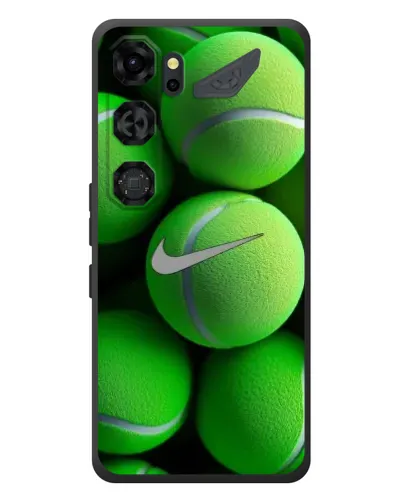 Чехол для ZTE Nubia Neo 5 GT 5G с картинкой «Теннисные мячи Найк»