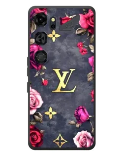 Чохол для ZTE Nubia Neo 5 GT 5G з картинкою «Квітковий Louis Vuitton»