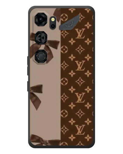 Чехол для ZTE Nubia Neo 5 GT 5G с картинкой «Louis Vuitton — банты»