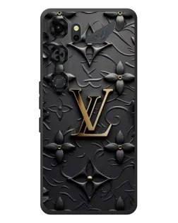 Чохол для ZTE Nubia Neo 5 GT 5G з картинкою «Шкіряна текстура LV»