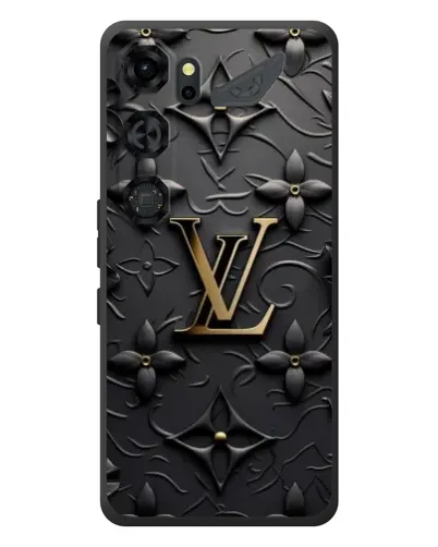 Чехол для ZTE Nubia Neo 5 GT 5G с картинкой «Кожаная текстура LV»
