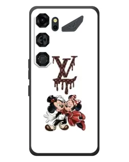 Чохол для ZTE Nubia Neo 5 GT 5G з картинкою «LV та Міккі Маус»