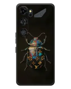 Чехол для ZTE Nubia Neo 5 GT 5G с картинкой «LV — мраморный принт»