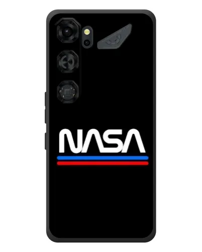 Чехол для ZTE Nubia Neo 5 GT 5G с картинкой «NASA — классика Red Blue»