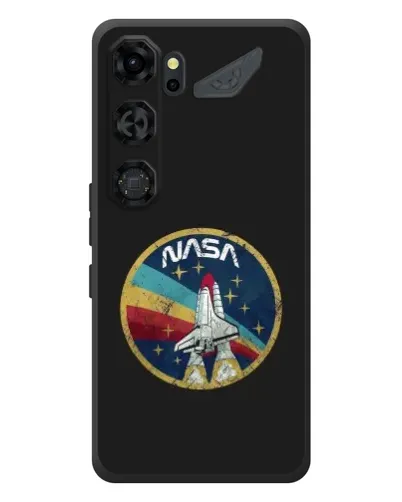 Чехол для ZTE Nubia Neo 5 GT 5G с картинкой «NASA — эмблема миссии»
