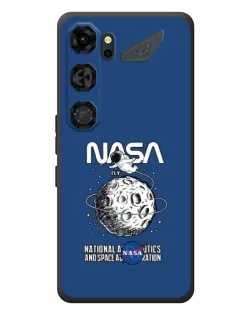 Чохол для ZTE Nubia Neo 5 GT 5G з картинкою «NASA — місячна місія»