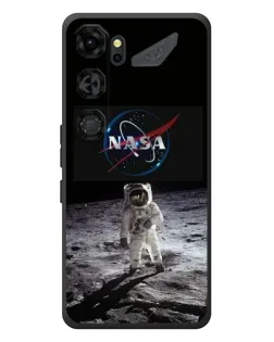 Чохол для ZTE Nubia Neo 5 GT 5G з картинкою «Астронавт на Місяці»