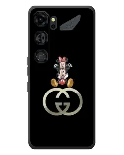 Чохол для ZTE Nubia Neo 5 GT 5G з картинкою «Мінні Маус на лого»