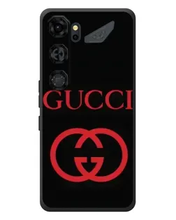 Чохол для ZTE Nubia Neo 5 GT 5G з картинкою «Gucci — червоний логотип»