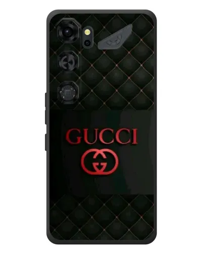 Чехол для ZTE Nubia Neo 5 GT 5G с картинкой «Gucci — стеганый черный»