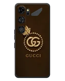 Чохол для ZTE Nubia Neo 5 GT 5G з картинкою «Gucci — золотий метелик»