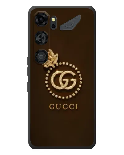Чехол для ZTE Nubia Neo 5 GT 5G с картинкой «Gucci — золотая бабочка»