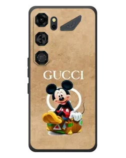 Чохол для ZTE Nubia Neo 5 GT 5G з картинкою «Міккі Маус Gucci — крафт»