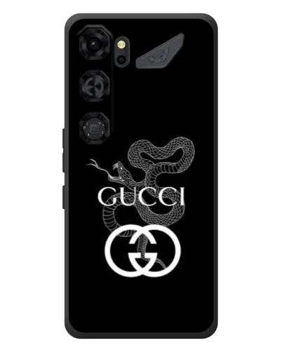 Чехол для ZTE Nubia Neo 5 GT 5G с картинкой «Gucci — серебряная змея»